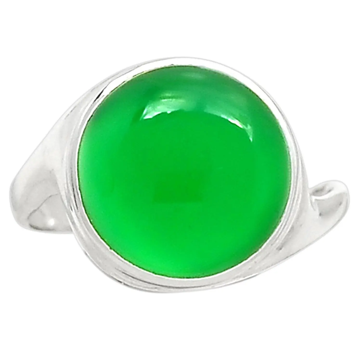 Lovegem Genuine Green Onyx Ring 925 Sterling Silver Size 9 Ar2292 Ring 925 Ring Silverring Ring Aliexpress