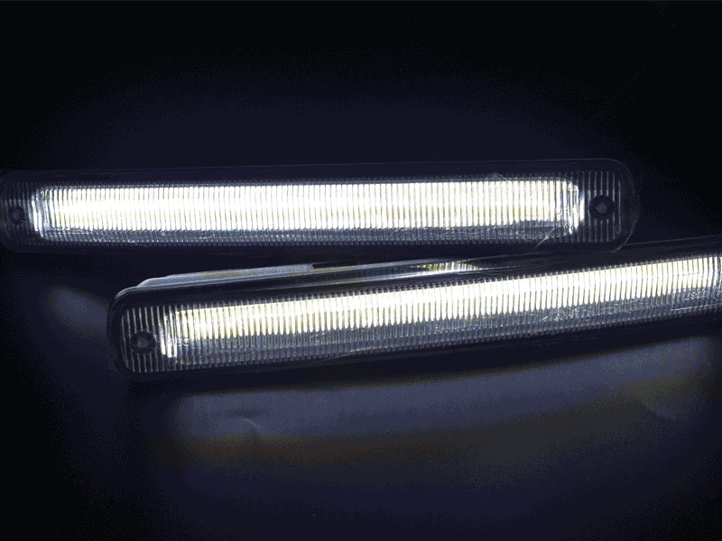 

2pcs Universal Waterproof COB LED Daytime Running Light DRL Guiding Fog Driving Lamp for Cars Cool White 12V