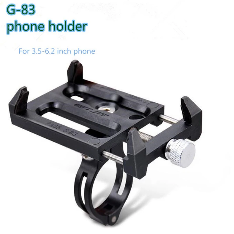 

3.5-6.2 inch Universal Phone Holder Mount Bracket Smart Phone Bike Cycling Handlebar Phone Holder Stand for iPhone X 6 7 8 Plus