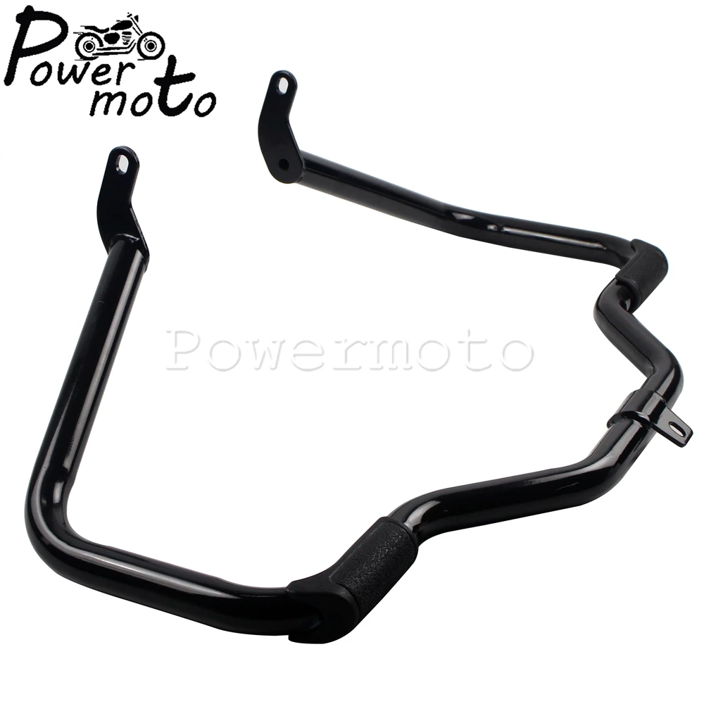 Усов Crash Bar 1-1/4 &quotтруба 32 мм защита двигателя шоссе бар для Harley Softail Deluxe Fat Boy Slim FLSTF