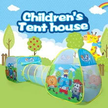 3 шт./компл. детские большие палатки дети ползать туннель играть шатер шар бассейн Детская палатка играть дома дети Enfant Номер Играть игрушки для ребенка