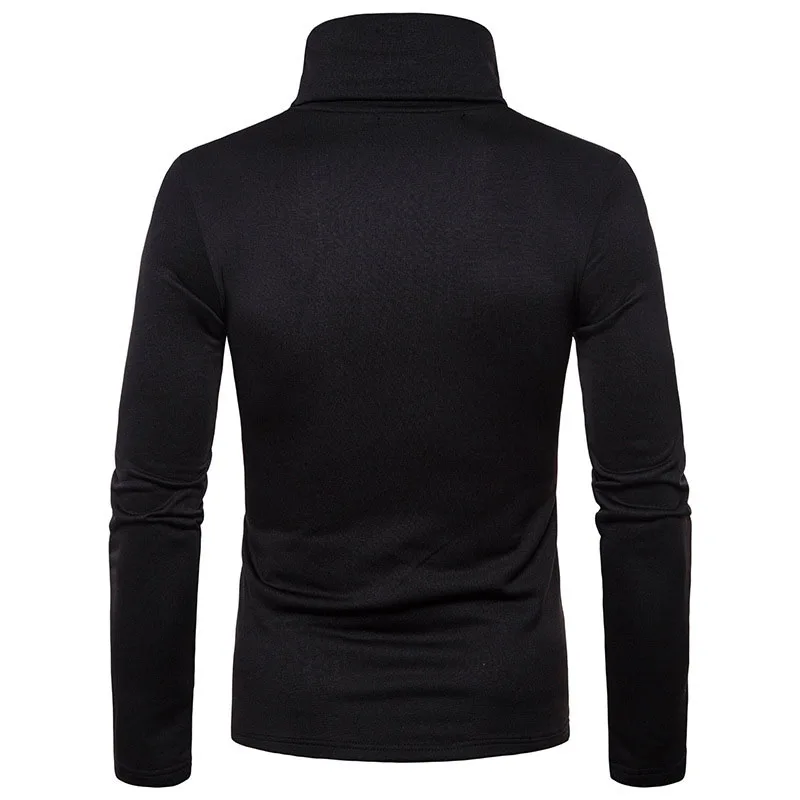 Mens Thermal Turtle Neck Skivvy Turtleneck Sweaters Stretch Shirt Tops ...