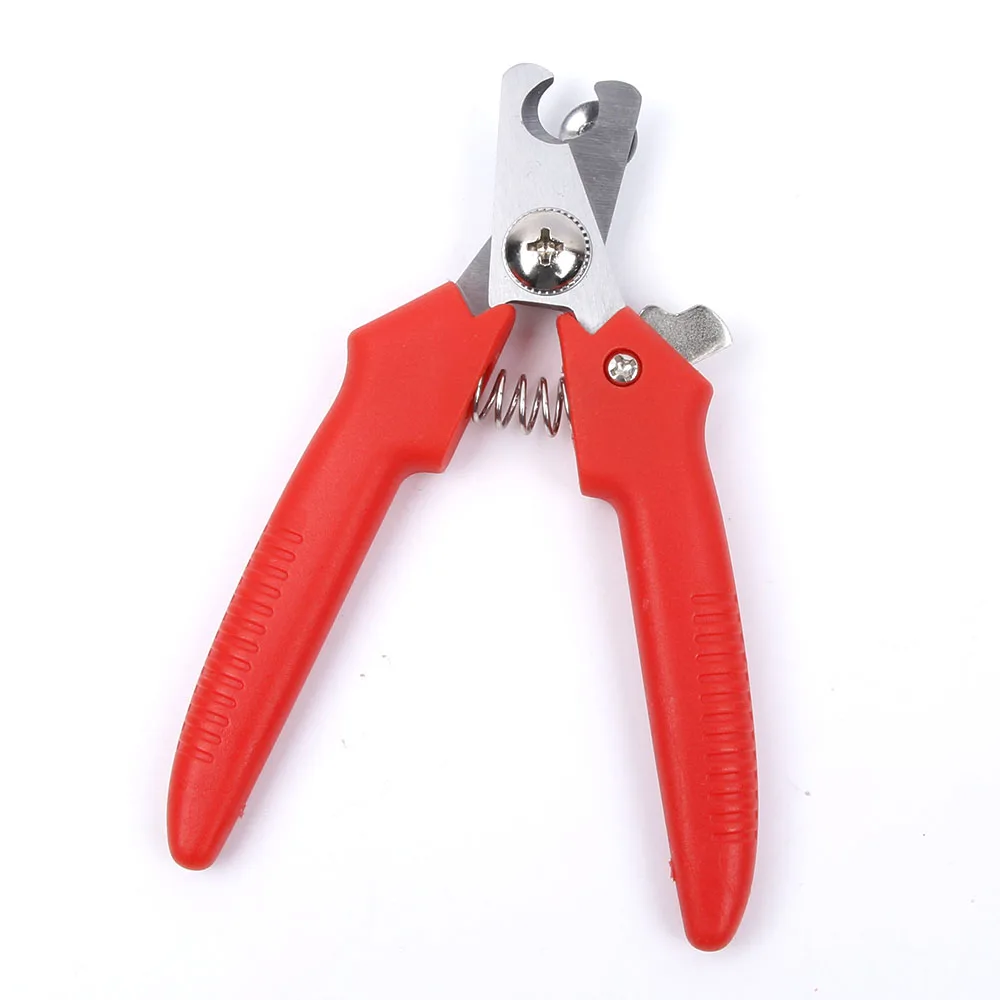 

Professional Pet Dog Nail Clipper Cutter Stainless Steel Grooming Scissors Clippers for Animals Cats with Lock For Nail Manicure