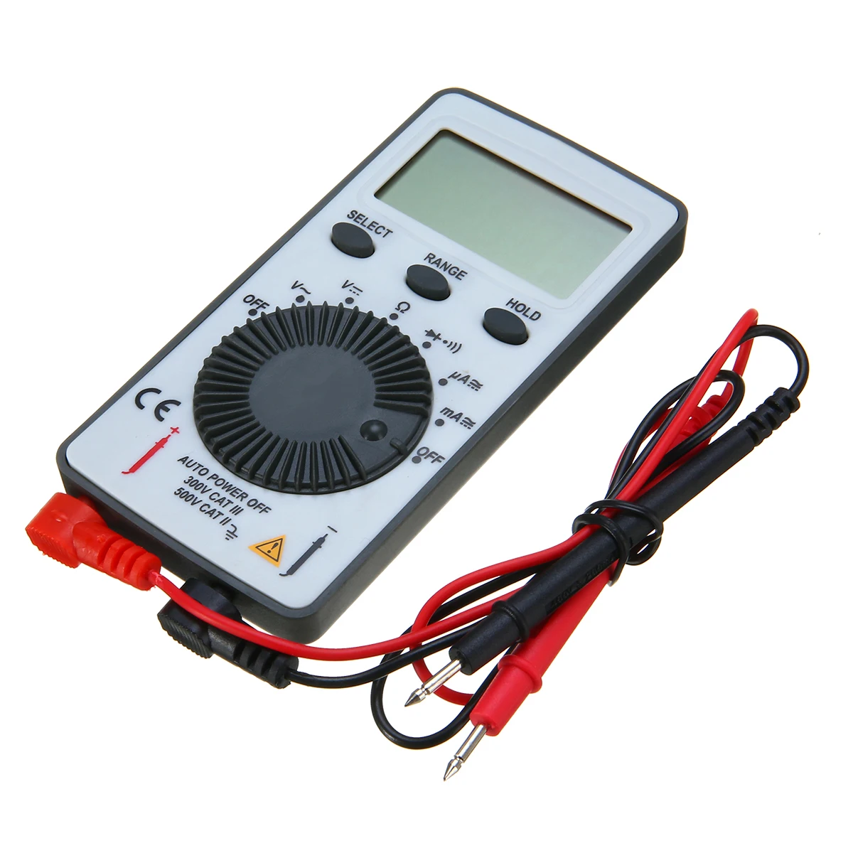 AN101Digital Multimeter AC/DC Pocket Voltmeter Ammeter OHM Automatic Tester LCD Display Meter Overload Protection 110*55*10mm