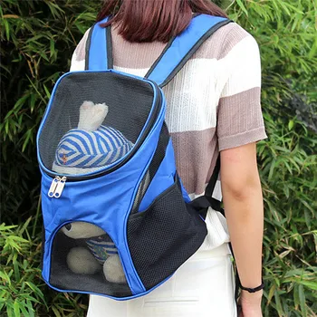 

Outdoor Breathable Mesh Backpack Pet Cat Dog Carrying Carrier Travel Tote New
