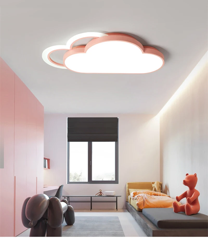 crianças do quarto luzes led para casa teto