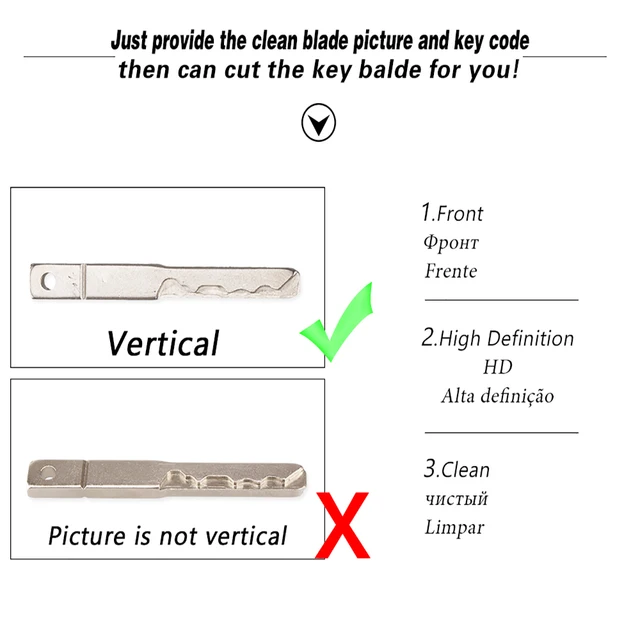 Dandkey Car Remote Key Blade Cut Blade For More Details Please Contact Customer Service Cut Key Blades For Various Models