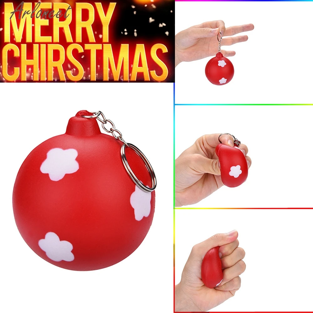 2019 Рождественский шар ароматическая медленно расправляющиеся мягкие игрушки детские игрушки стресса игрушки реквизит 19Mar01 P35