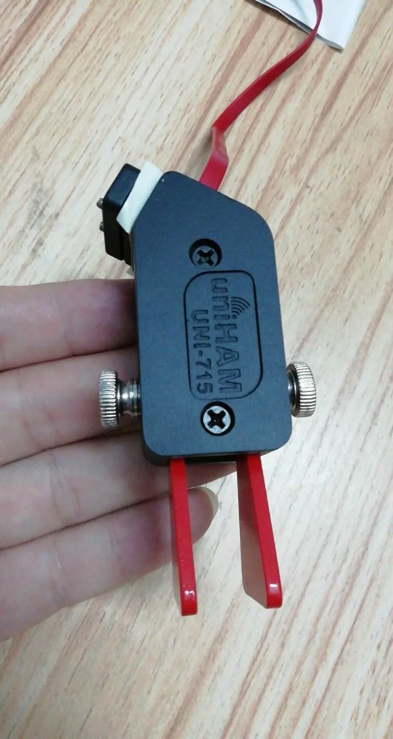 Правая ручная автоматическая лопастная ключ Keyer CW Morse код для любительской HF