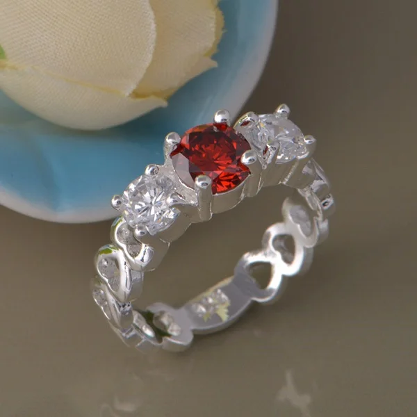 

wholesale High quality silver Fashion jewelry rings WR-806