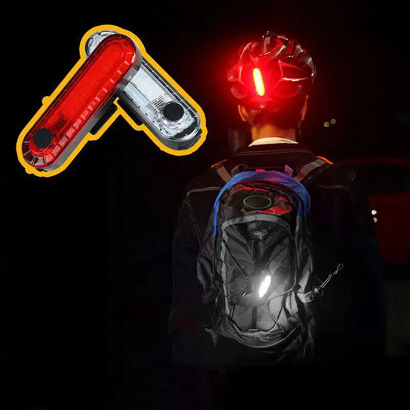 USB велосипед задний свет Водонепроницаемый велосипедная задняя фара Led Перезаряжаемый для езды задний свет MTB Предупреждение ющие аксессуары для велосипедов свет