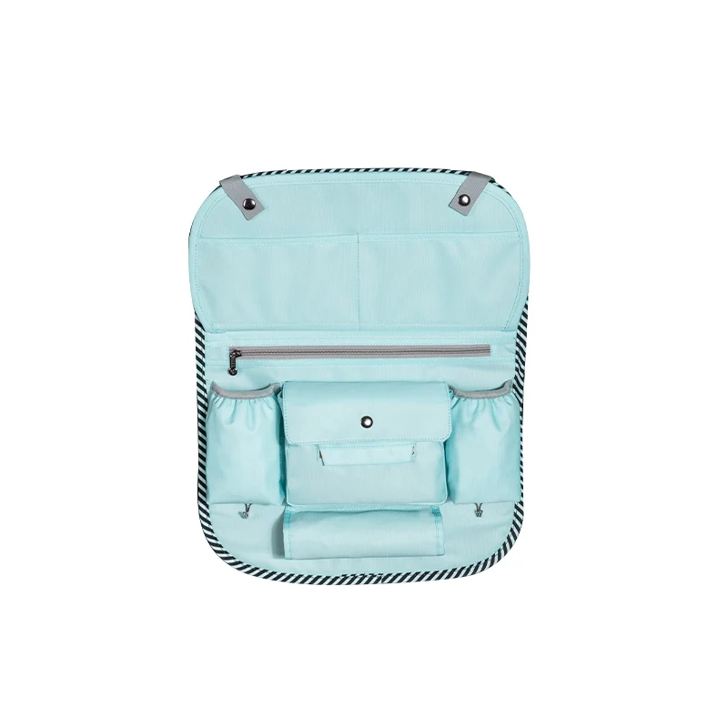 SUNVENO многоцветная Автомобильная сумка на спинку сиденья, тканевая многокарманная сумка для хранения, органайзер, держатель, аксессуар, сумка для подгузников