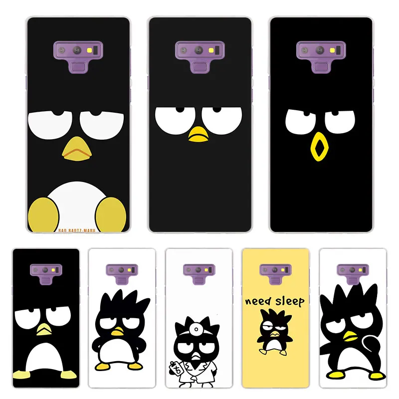 

Badtz Maru Transparent Case Cover for Samsung Galaxy Note 9 8 5 4 A6 A7 A8 A9 J3 J4 J6 J7 J8 2018 S10 lite plus cover