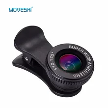 Moveski HL015 2 в 1 супер широкоугольный объектив 0.6X без углового объектива камеры сотового телефона для универсального смартфона