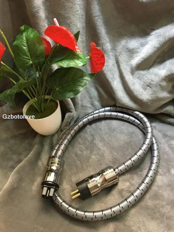 

1 pcs High Quality KRELL Pure Copper CRYO-156 Power Plug HIFI US AC power cable for amplifier