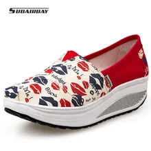 2016 Swing Fashion Casual Shoes font b Woman b font High Quality Canvas Shoes font b