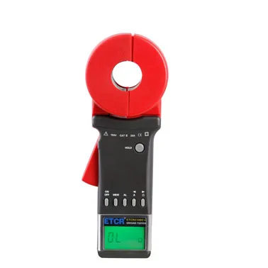 ETCR2100C + зажим на Измеритель сопротивления заземления 0 01 ~ 1200 Ом|resistance tester|tester