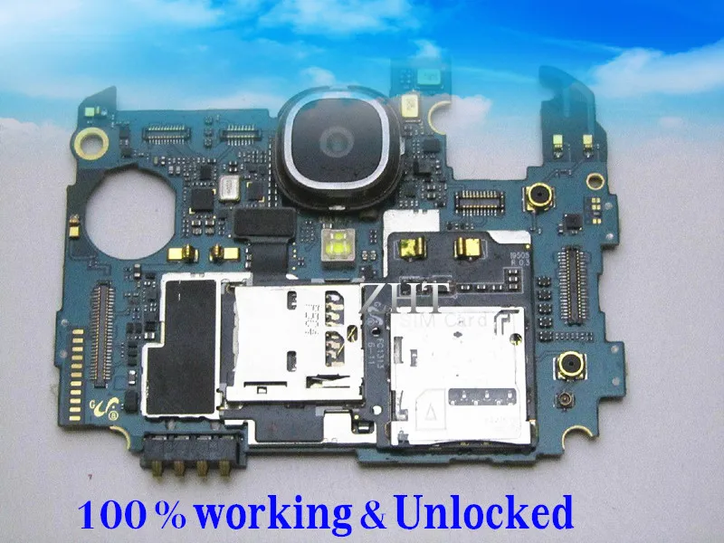 International Language Good Quality Original Motherboard For Samsung S4 SI I9505 FDD LTE4g Free Shipping