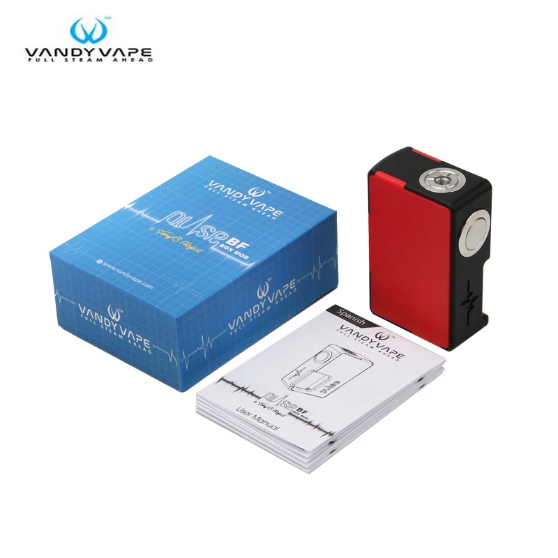 

100% Original Vandy Vape PULSE BF BOX MOD Electronic Cigarette 8ml Silicone Bottle Squonk Fit Berserker 24
