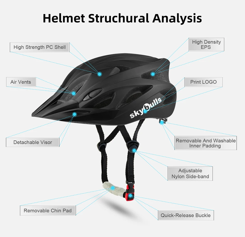 Skybulls велосипедный шлем сверхлегкий велосипедные шлемы для мужчин дышащий шлем велосипед Интегрированный литой дорожный шлем для горного велосипеда
