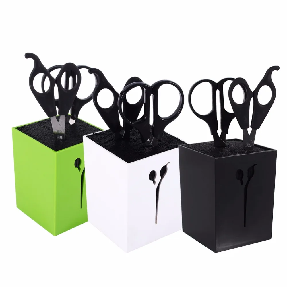 New-3Colors-Hairdressing-Haircut-Combs-Clamps-Scissors-Holder-Stand-Socket-Tool