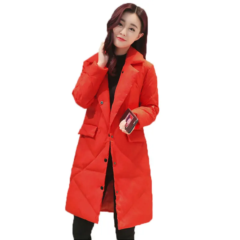 

Han Edition Of New Fund Of 2016 Autumn Winters Cloth Coat Female Long Thickening Woolen Cloth Coat Of Cultivate One's Morality