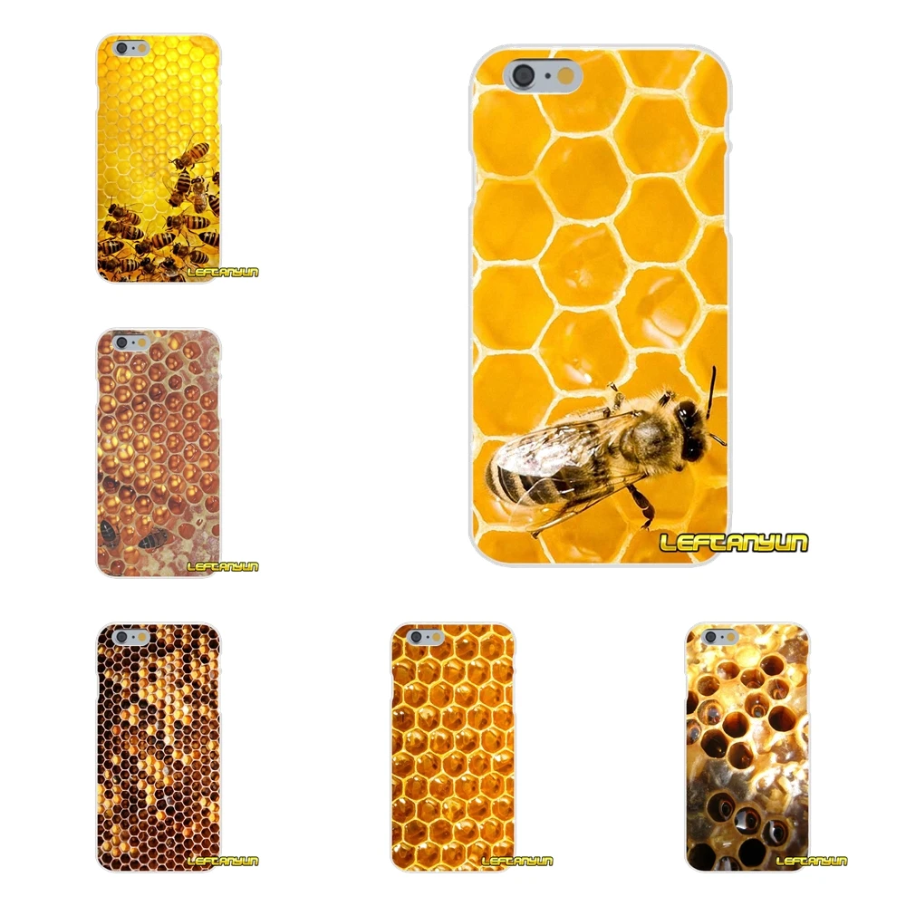 Для Samsung Galaxy A3 A5 A7 J1 J2 J3 J5 J7 2015 2016 2017 Золотой honeycomb медоносной пчелы аксессуары для