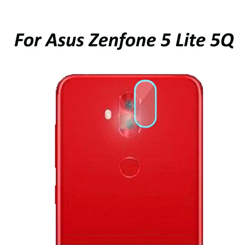 2X HD прозрачная защитная пленка для объектива камеры Asus Zenfone 5 2018 5Z ZS620KL 5Q 5Lite ZC600KL 3