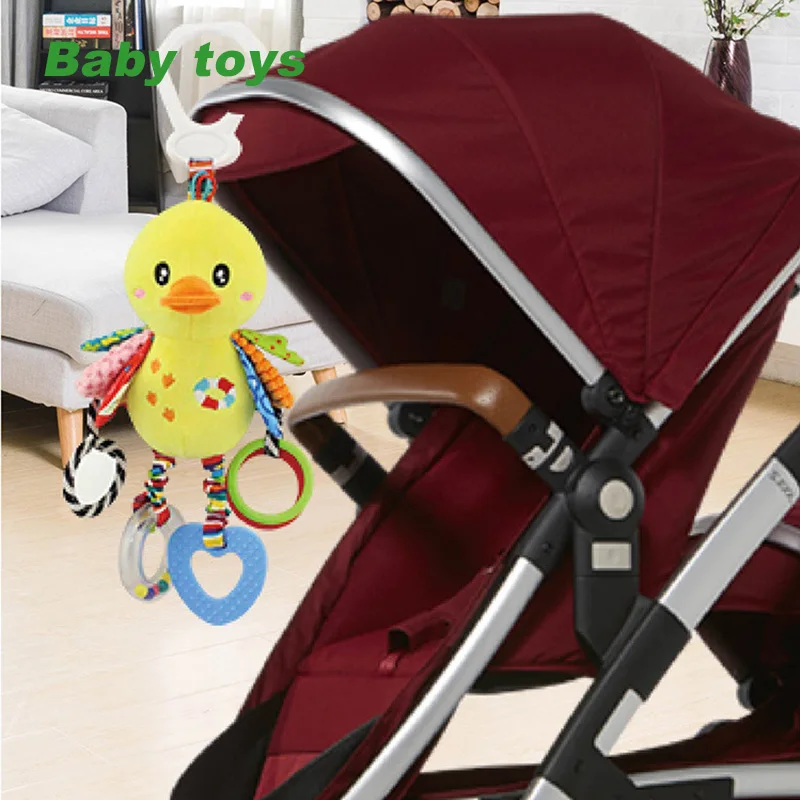 Baby Toys 0-2 years old  Cartoon Mobile Rattles Toys for Baby Stroller Toys Stuffed Animal Toys