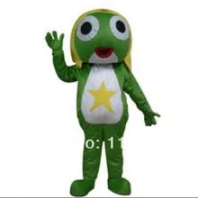 Талисман зеленый Лягушка маскот костюм маскарадный костюм