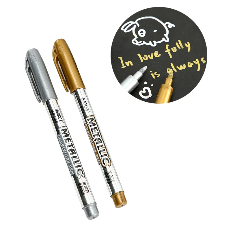 gold permanent marker