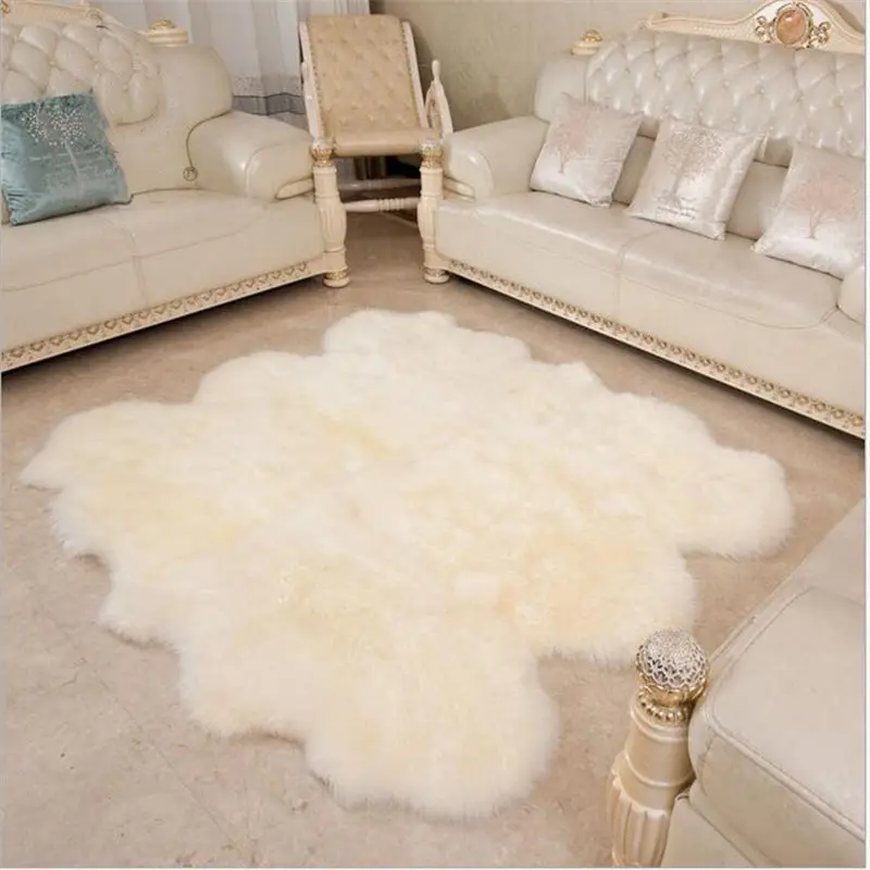 

Pure Wool Large Carpet For Living Room Bedroom Bed Soft Delicate Rug Home Floor Kid Climb Meeting Room Fashion Home Mat Simple