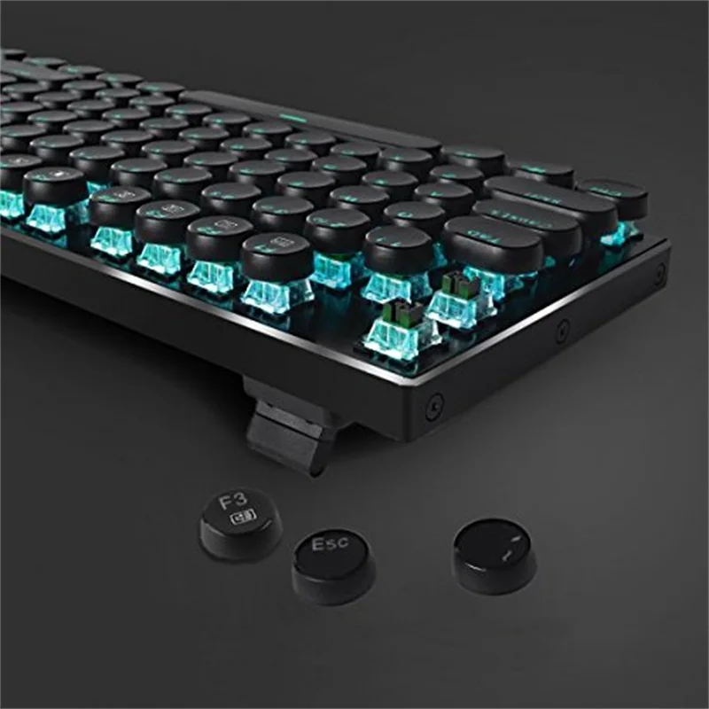 Redragon A106 стимпанк пишущая машинка Ретро колпачки Набор для механической игровой