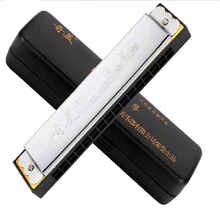 16 Hole Harmonica Tremolo Harmonica for beginners C Mouth Harp Silver reed Mouth Ogan Harp Musical Instrument 16 Hole Harmonica