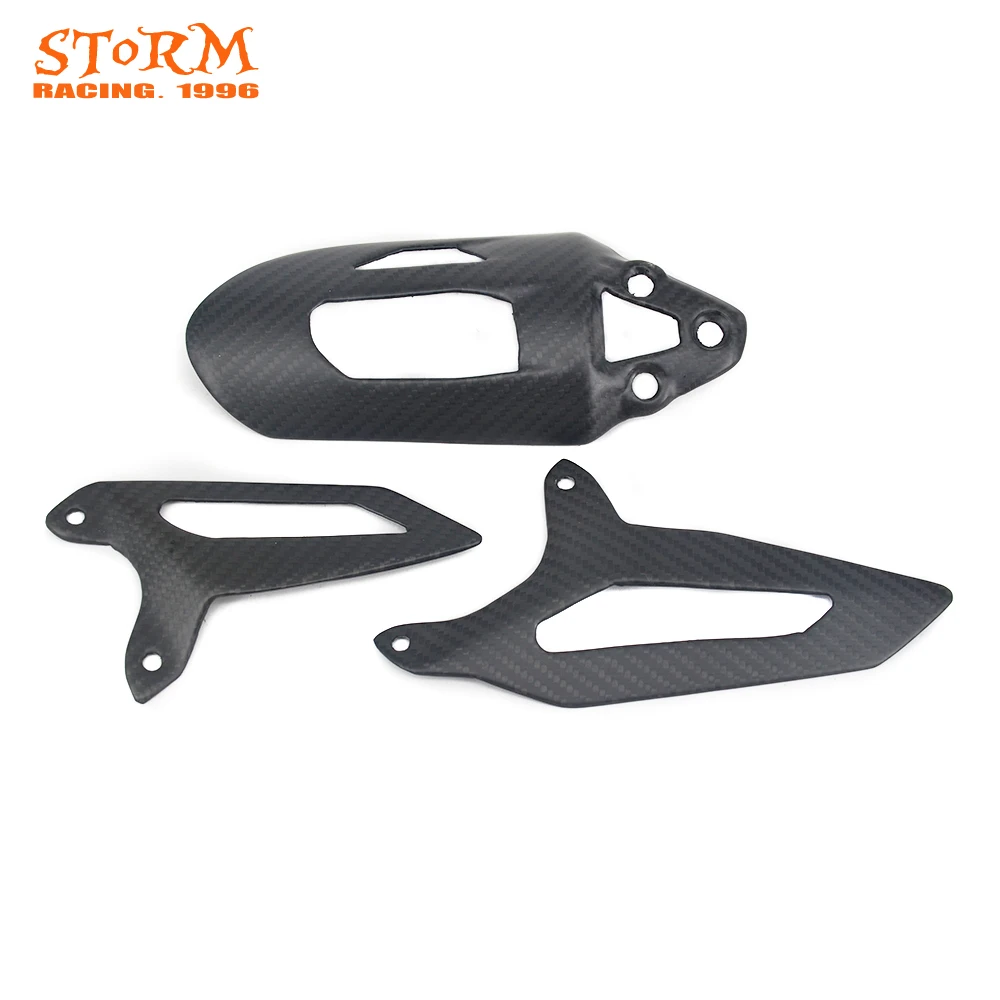 Carbon Fibre Rear Shock Cover Wheel Guard For DUCATI 899 959 1199 1299 Motorcyclecover rear
