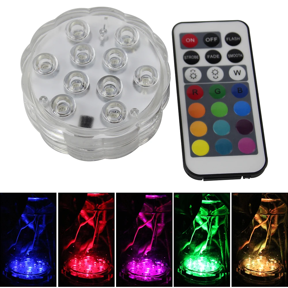 Color Changing RGB LED Aquarium Lighting Submersible Fish Tank Light