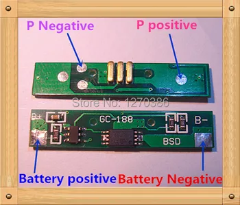 

Free Shipping!!! 3.7V single lithium battery protection board / overcharge protection board module