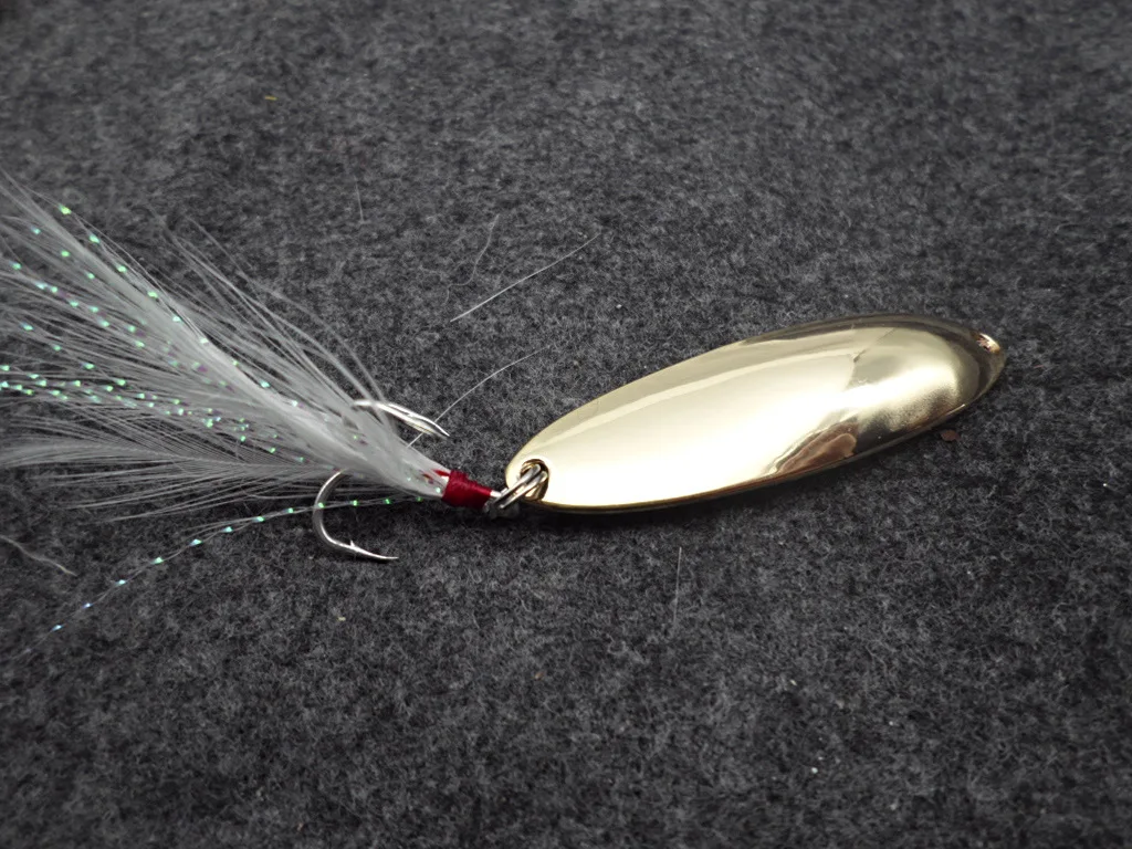 5g 7g 10g 15g Spoon Lure Metal Fishing Lure 2 colors Bass Hard Baits Pesca Peche Fishing Tackle Wobblers