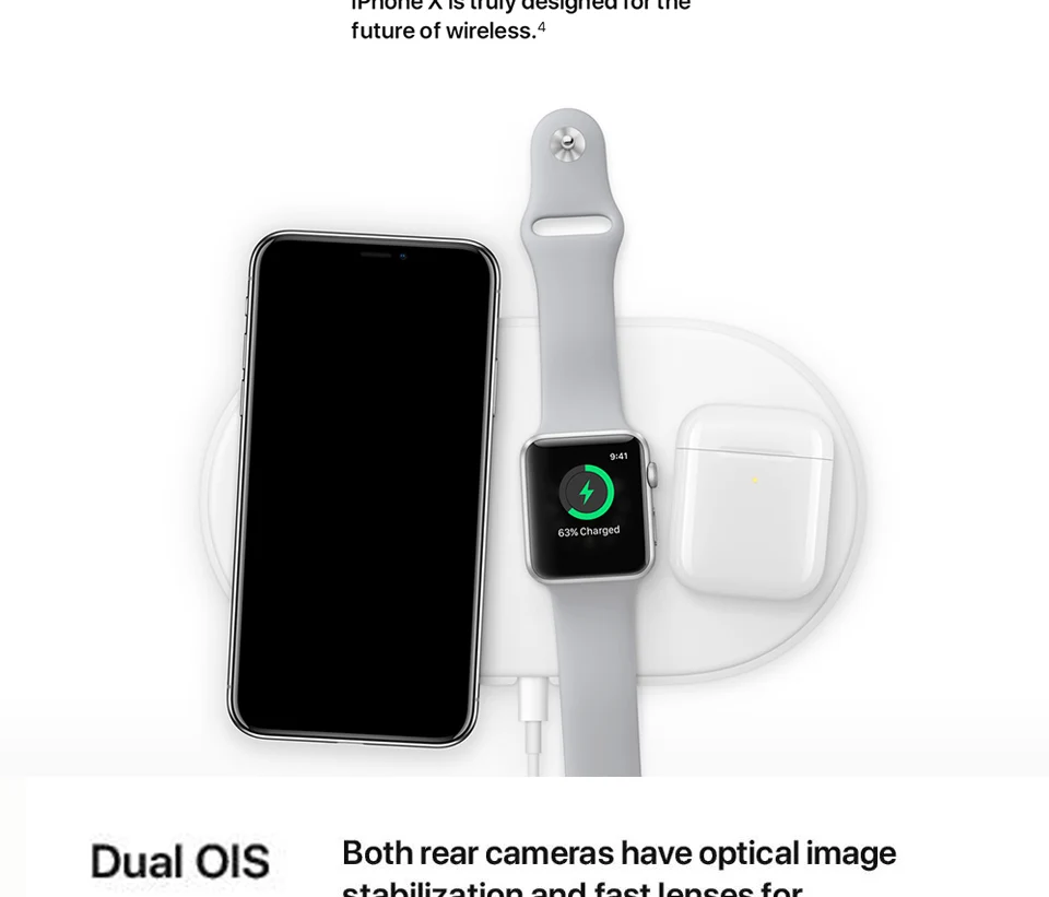 Разблокированный Оригинальный разблокированный смартфон Apple iPhone X Hexa Core, 256 ГБ/64 Гб ПЗУ, 3 ГБ ОЗУ, двойная камера заднего вида 12MP 5,8 "4G LTE