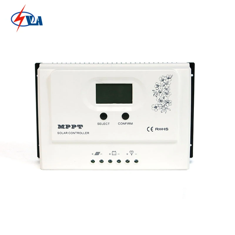 

Wiser2 12V/24V auto 20A/30A/40A/50A smart MPPT solar charge controller PV regulator with RS485