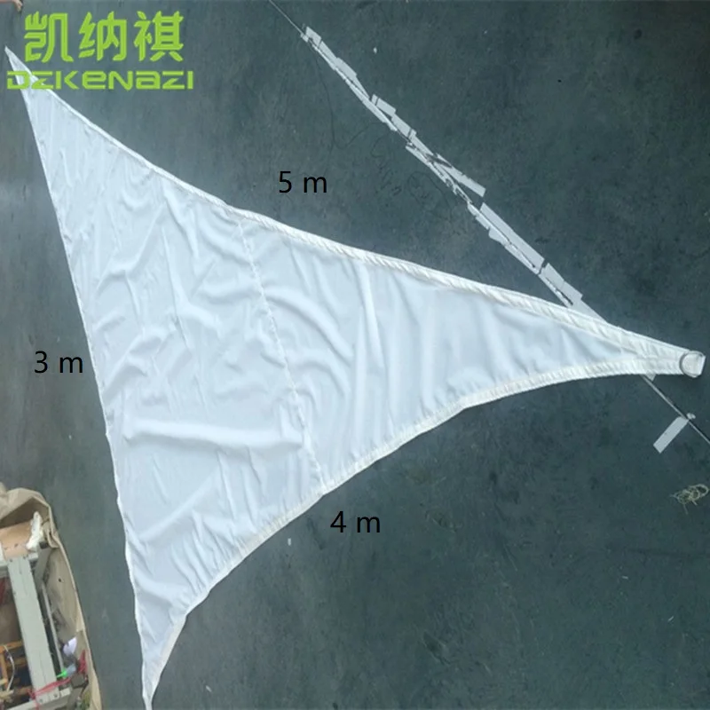 

3 x 4 x 5 M/PCS Waterproof fabric Sun Shade Sail used as garden net sun shade awning