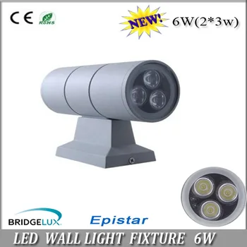 

BECOSTAR up and downward light waterproof 6W LED wall mounted Porch Wall Lights 100-110Lm/w 220Vac on promotion