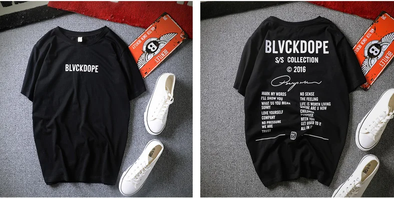 Punk Blvckdope T-shirt kanye west Hip Hop camiseta nuevo diseño de la calle hombres ropa fresca de los hombres de la moda tapa del verano camisetas Punk Blvckdope T-shirt kanye west Hip Hop camiseta nuevo diseño de la calle hombres ropa fresca de los hombres de la moda tapa del verano camisetas