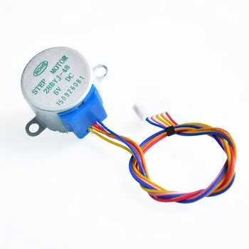 

10Pcs/Lot Dc5V 28Ybj-48 28Byj48 Stepper Motor With Uln2003 Driver Board For Arduino Pic Mcu Diy