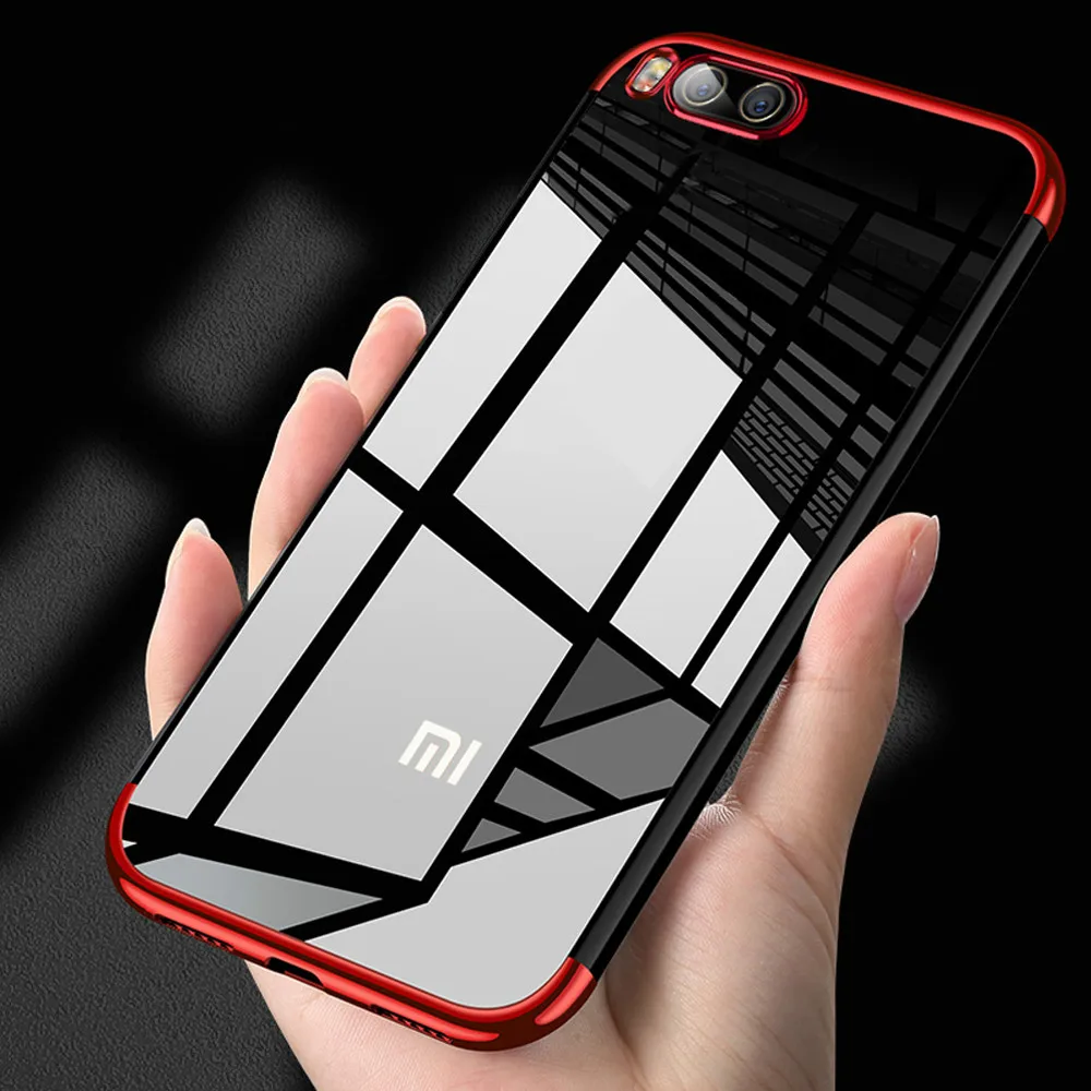 

UTOPER Laser Plating Case For Xiomi Xiaomi Mi A1 Case Silicone Cover For Redmi Note 4 4X Case For Xiaomi Mi 6 Mix 2 Mi 5x Coque