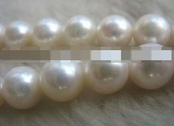 

xiuli 000351 freshwater pearl round AAA high luster 9-10mm 15" loose beads