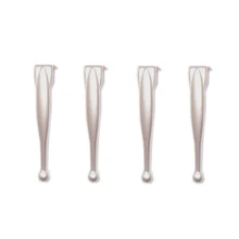 Атласная Серебряная ручка клип для slimline ручка/карандаш RZ-FC-SS