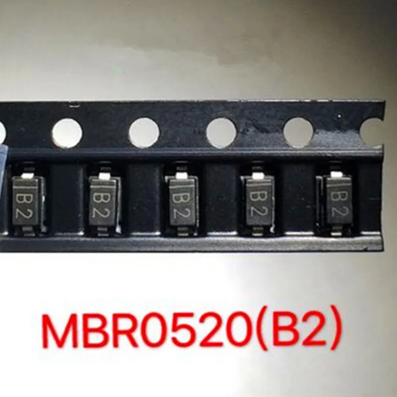 Диод Шоттки MBR0520LT1G MBR0520 SOD-123 50 шт. | Обустройство дома