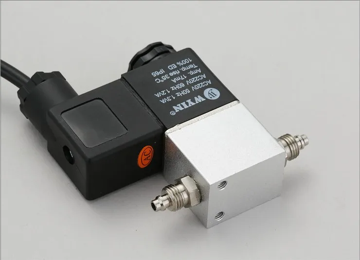 AC220V Магнитный Соленоидный клапан CO2 DIY аквариум системный регулятор в ночное время