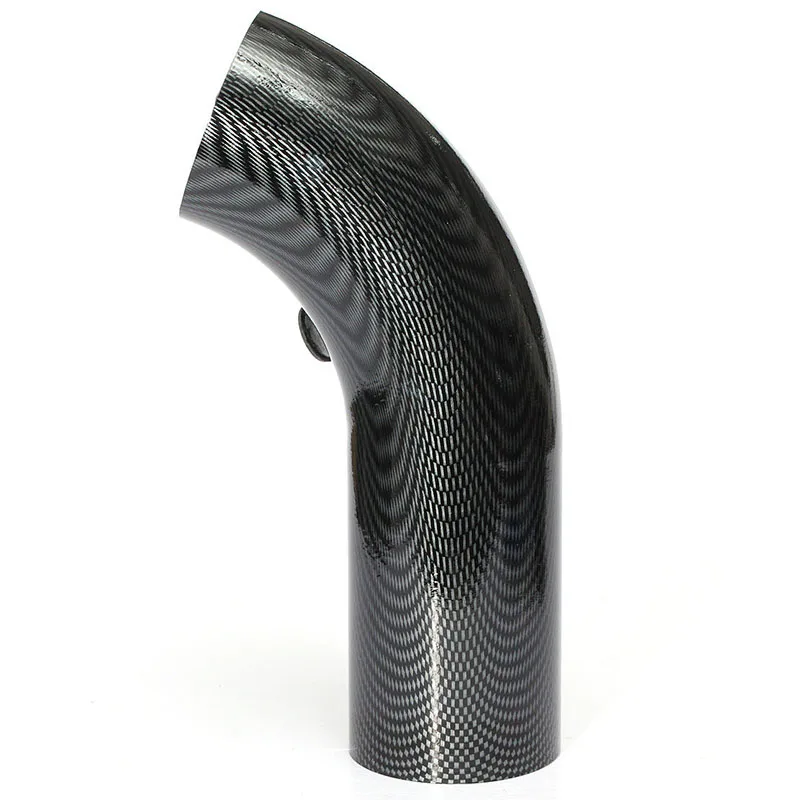 Mayitr 3 inch 76mm Universal Car Racing Cold Air Intake Filter System Aluminum Pipe Power Flow Hose Kit